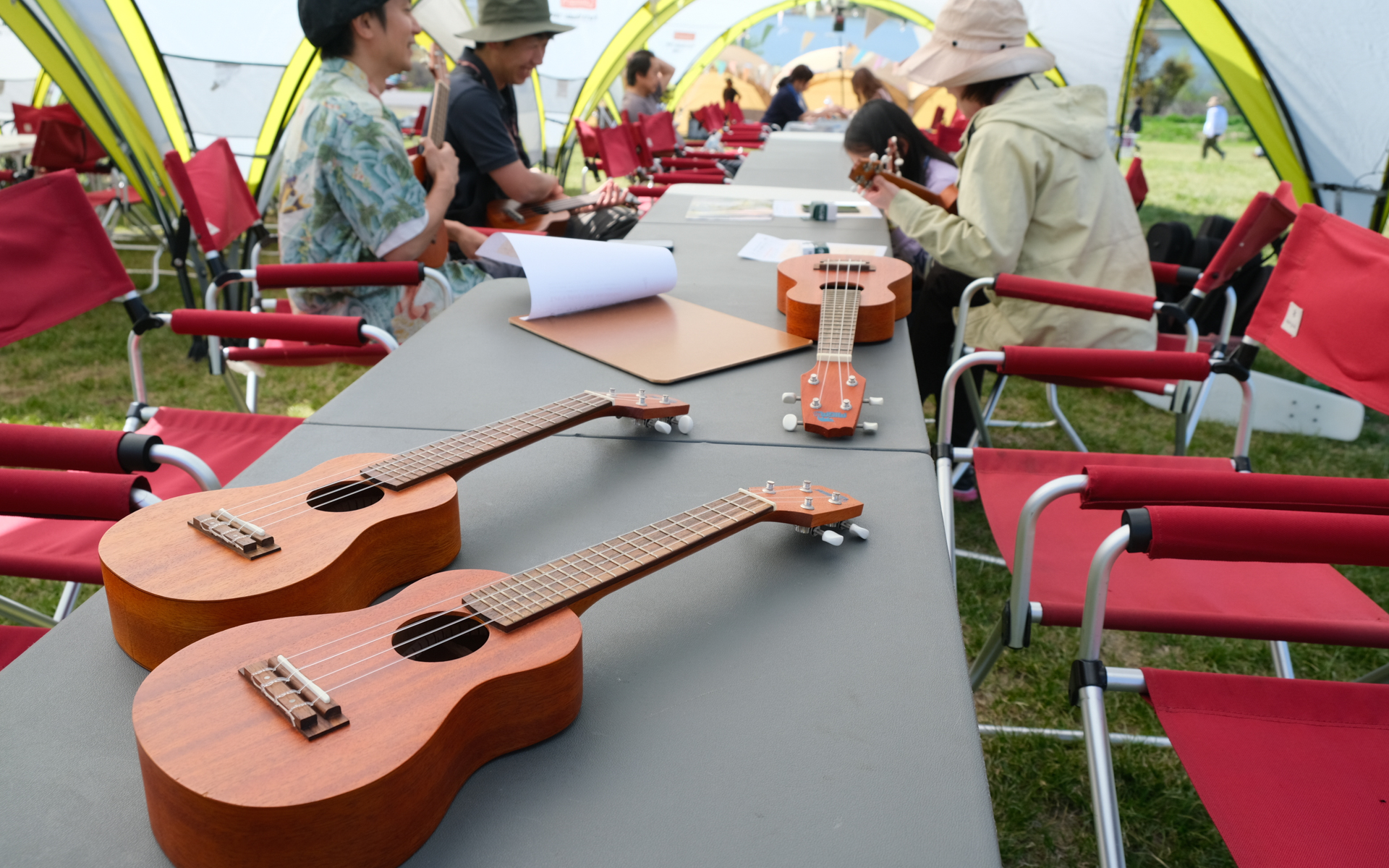 いろいろなアクティビティ体験を用意している