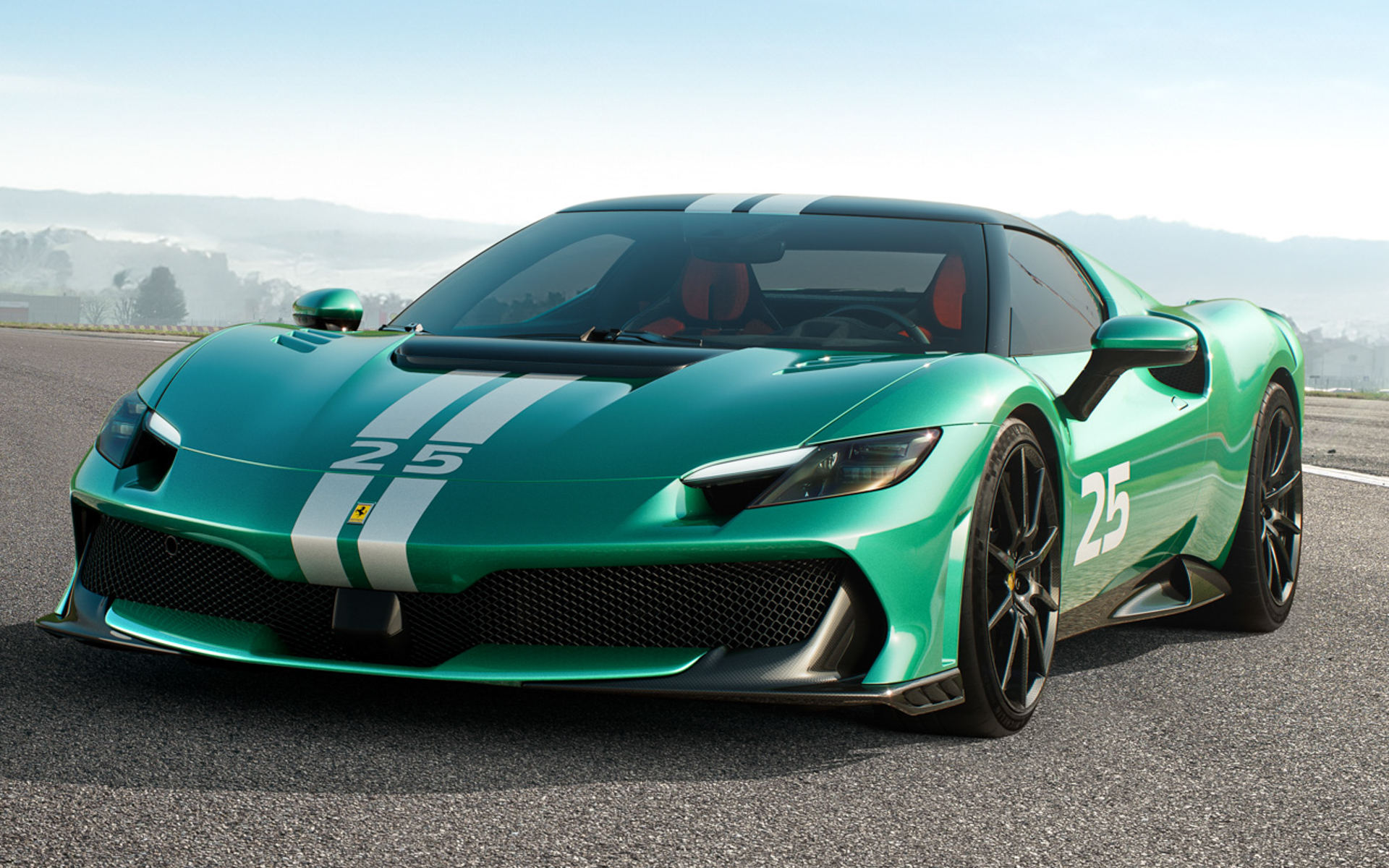 296スペチアーレのボディサイズは4625×1968×1181mm（全長×全幅×全高）、ホイールベースは2600mm