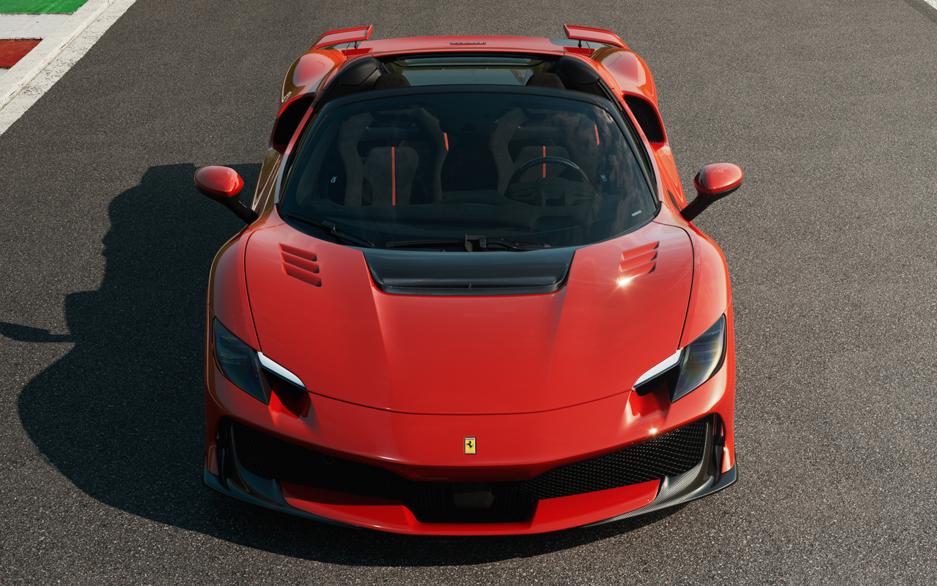 296スペチアーレAのボディサイズは4625×1968×1181mm（全長×全幅×全高）、ホイールベースは2600mm、乾燥重量は1490kg