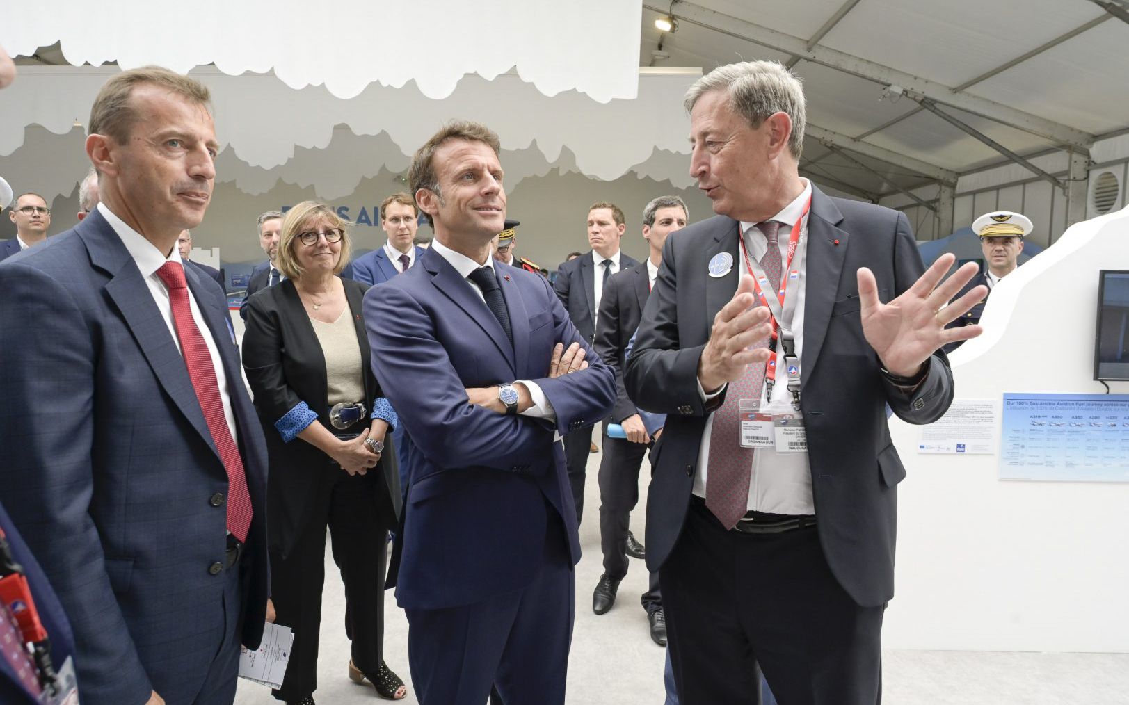 フランスを代表するイベントのため、多くのVIPも参加する