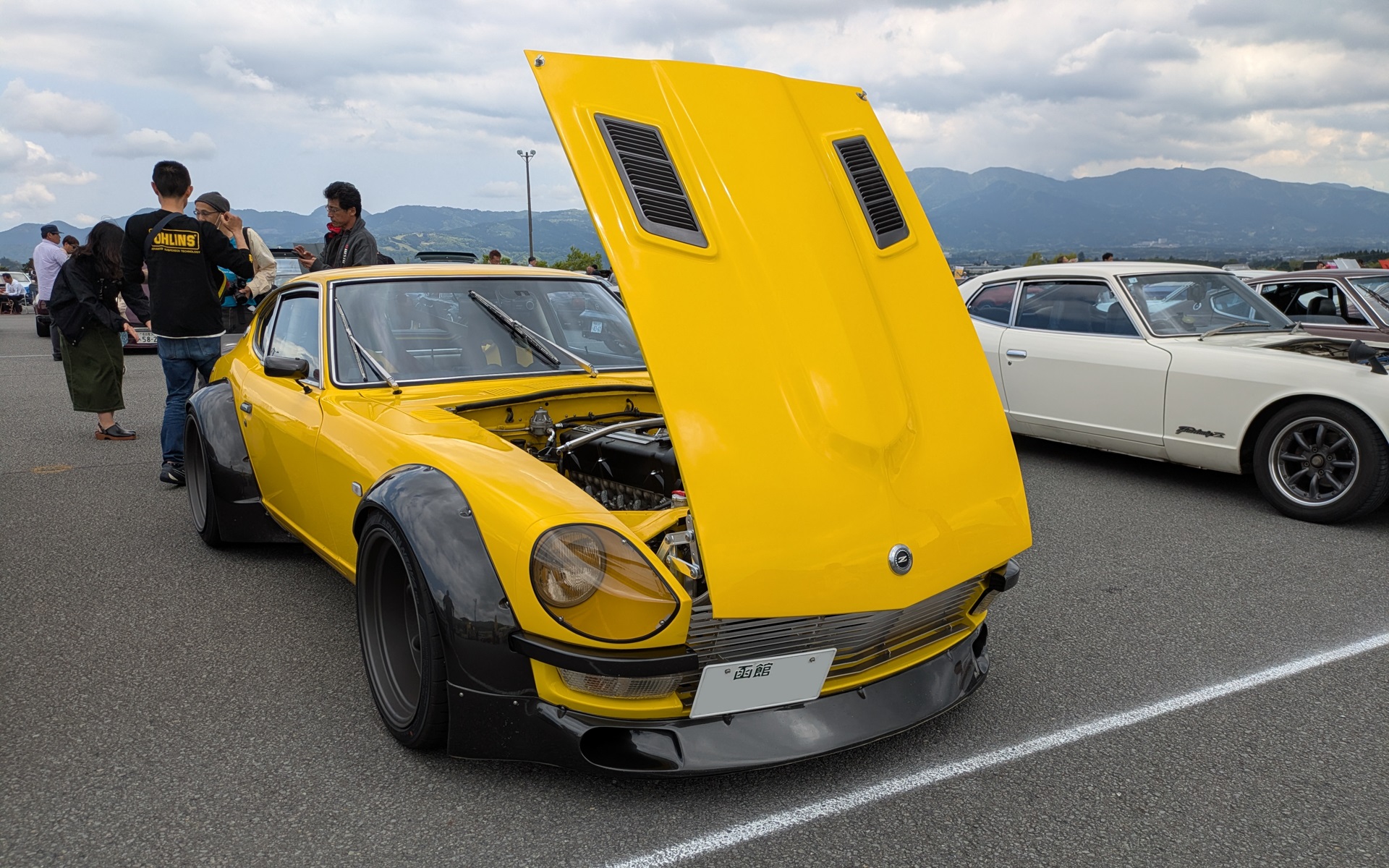 会場には全国各地からフェアレディZオーナーが足を運んでいた