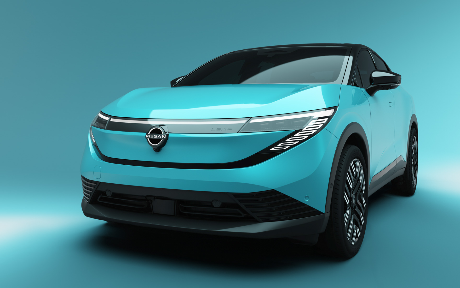 画像は日産自動車の次期「リーフ」