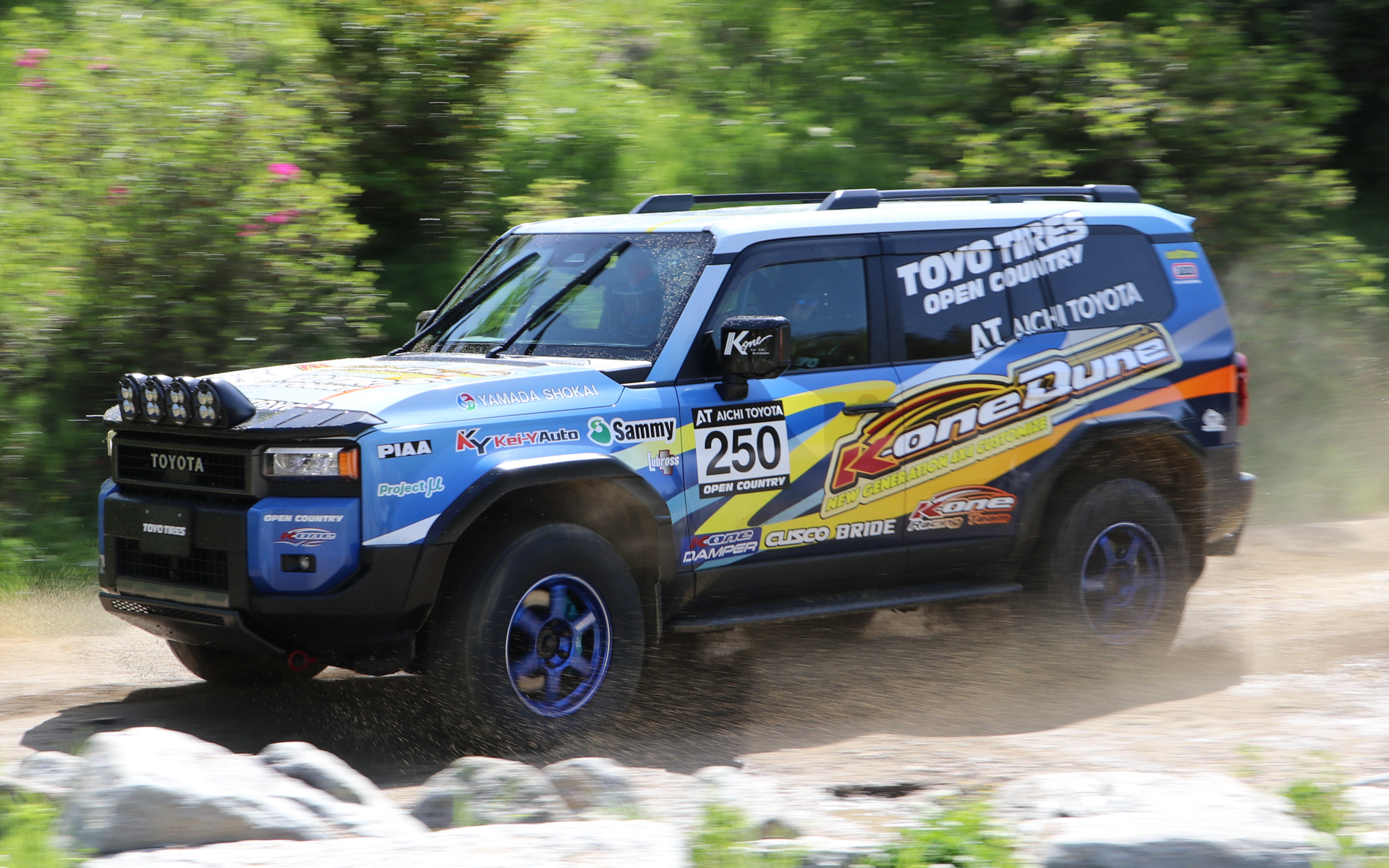 K-one Racing with TOYO TIRESの「ランクル250ラリーバージョン」