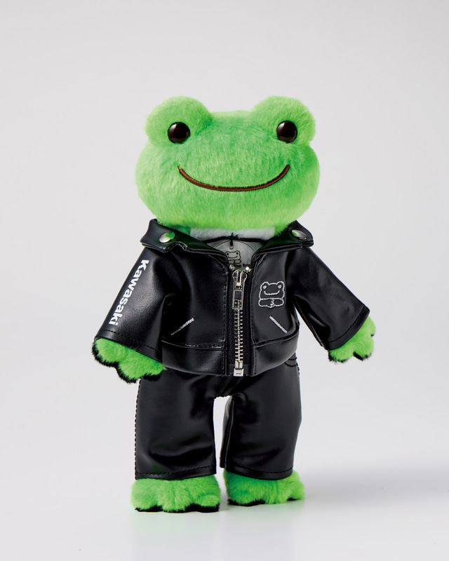 【限定 】カワサキ×かえるのピクルス　ビーンドール Kawasaki カワサキ×かえるのピクルス、限定コスチュームなどコラボ商品