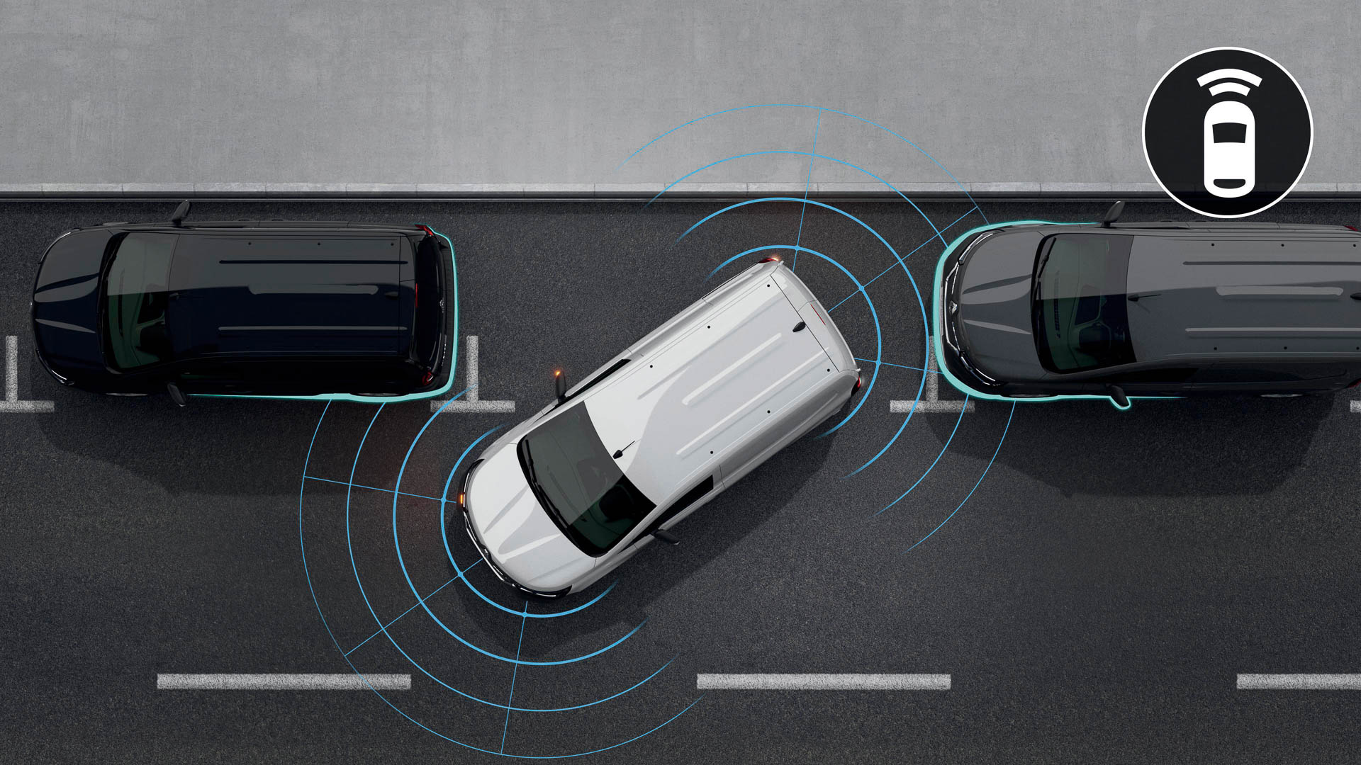 パーキングセンサーのイメージ