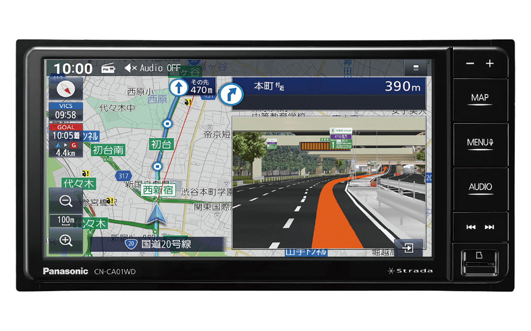 “ストラーダ”「CN-CA01WD」