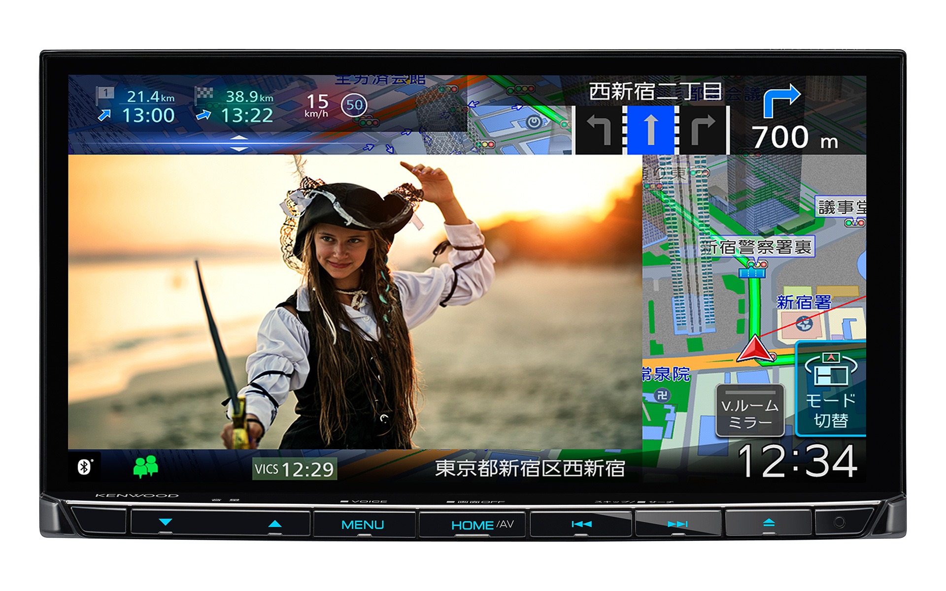 7V型180mmモデルの「MDV-S711HD」