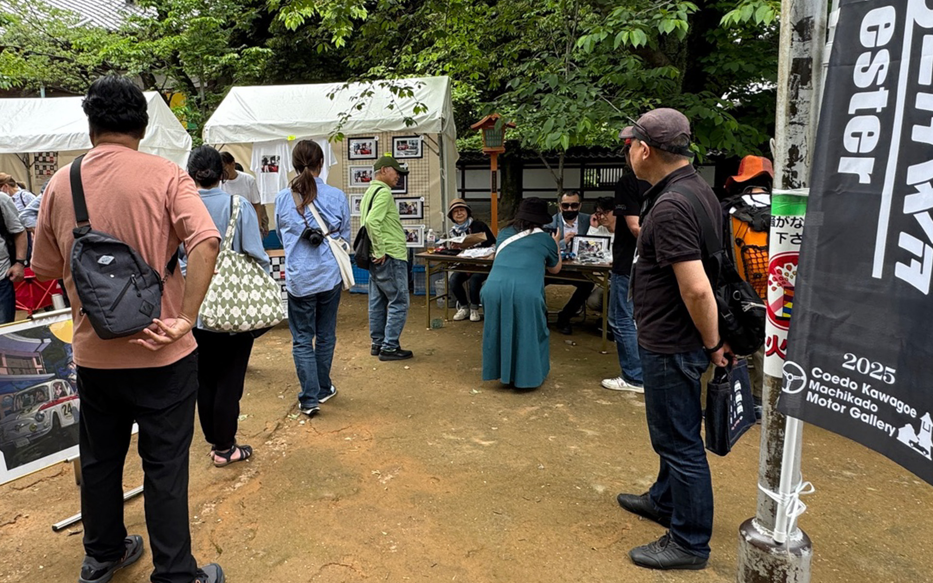 『GT ROMAN』の作者、西風先生が登場！　ファンミーティングやサイン会、絵の販売も行われていました