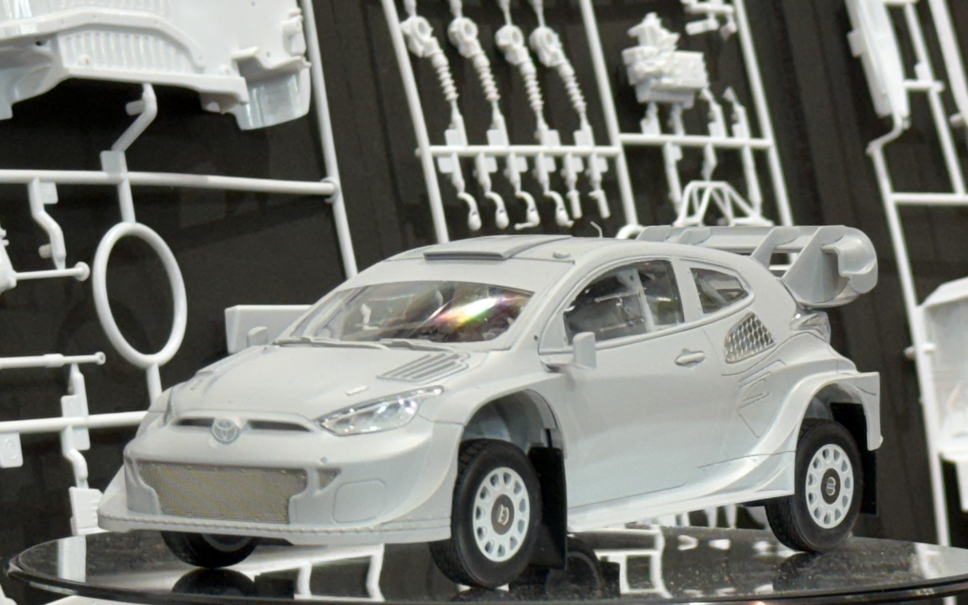 世界初公開の新製品「1/24 トヨタ GRヤリス ラリー1 WRC2023」