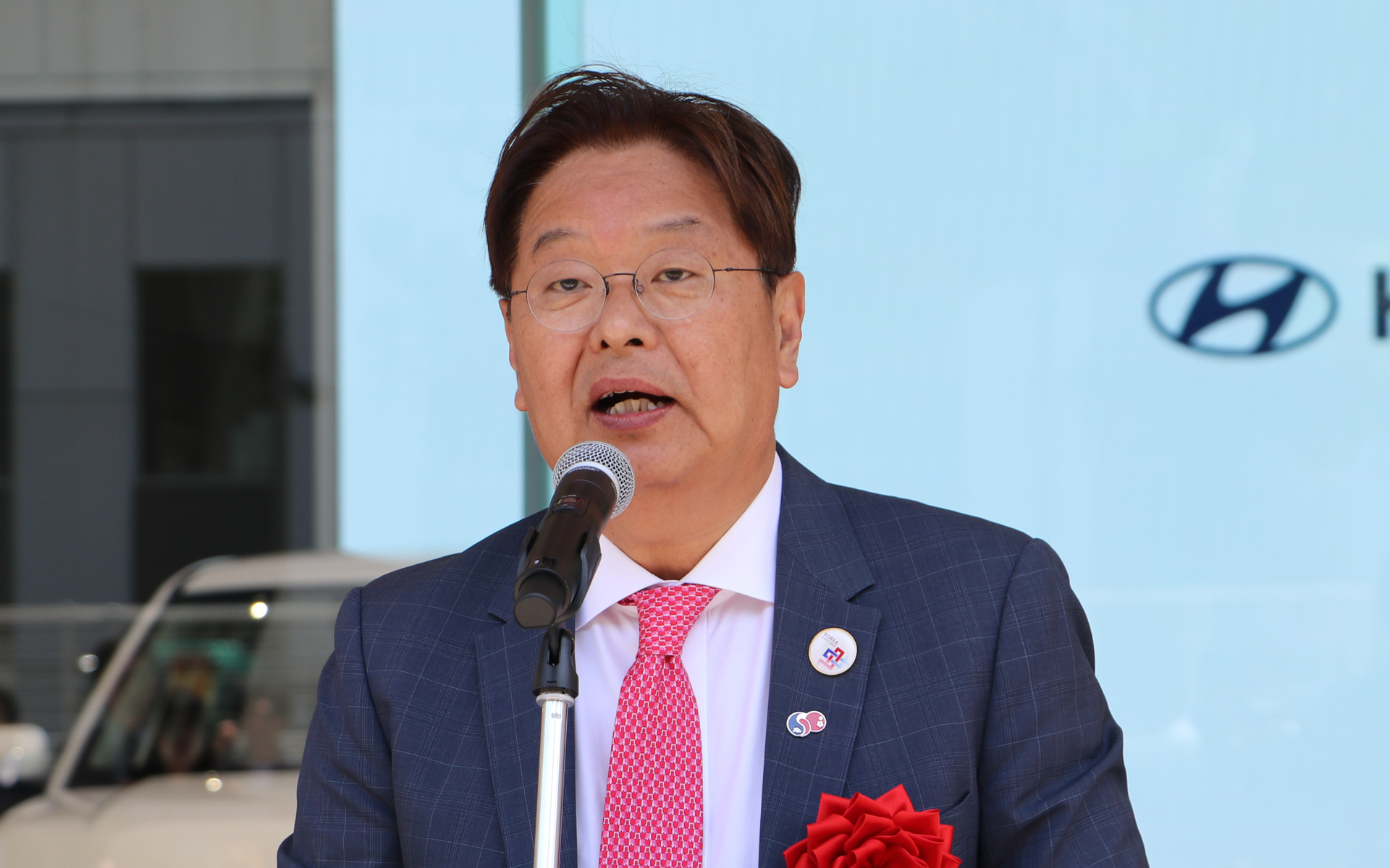 大阪韓国総領事 陳昌洙氏