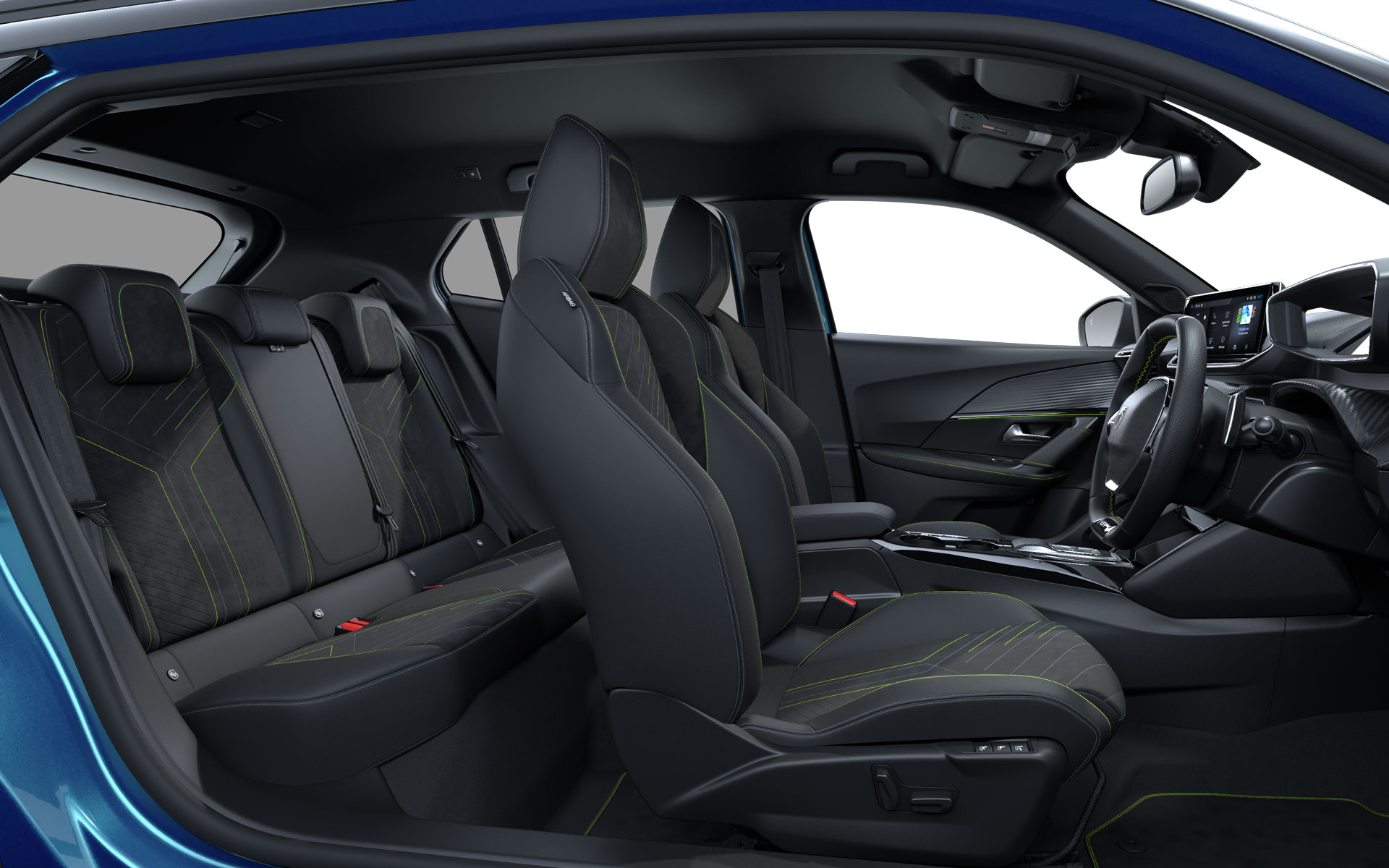 2008 GT オブセッションブルーのインテリアイメージ