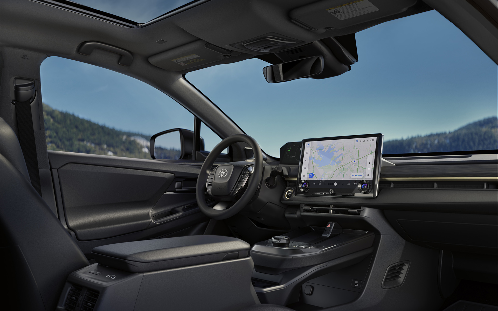 bZ Woodland（北米仕様）のインテリア