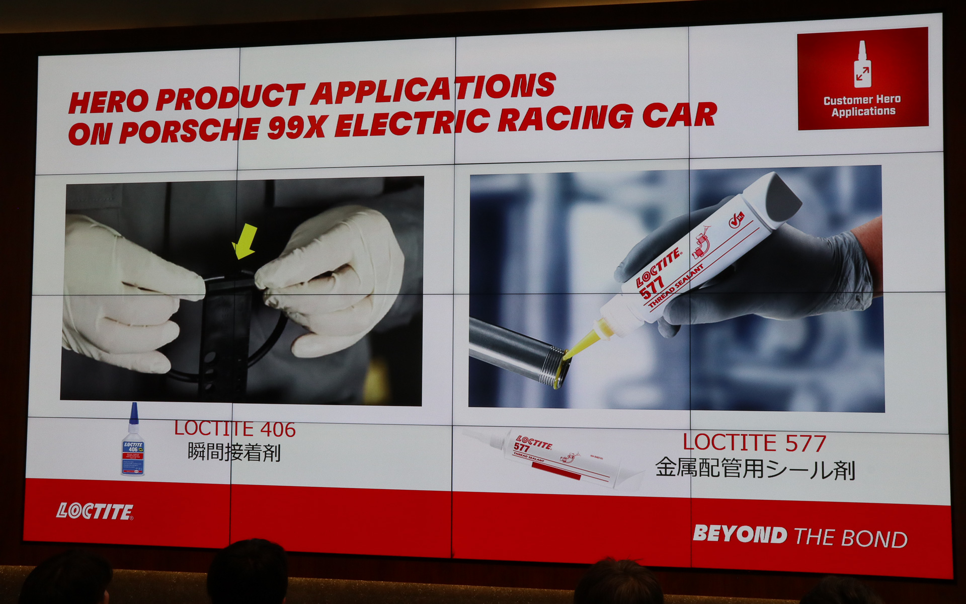 LOCTITE製品の実際の使用例