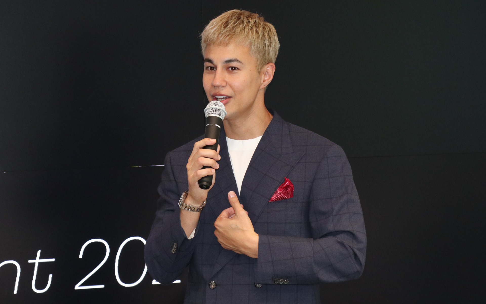 タレント・モデルのユージさん