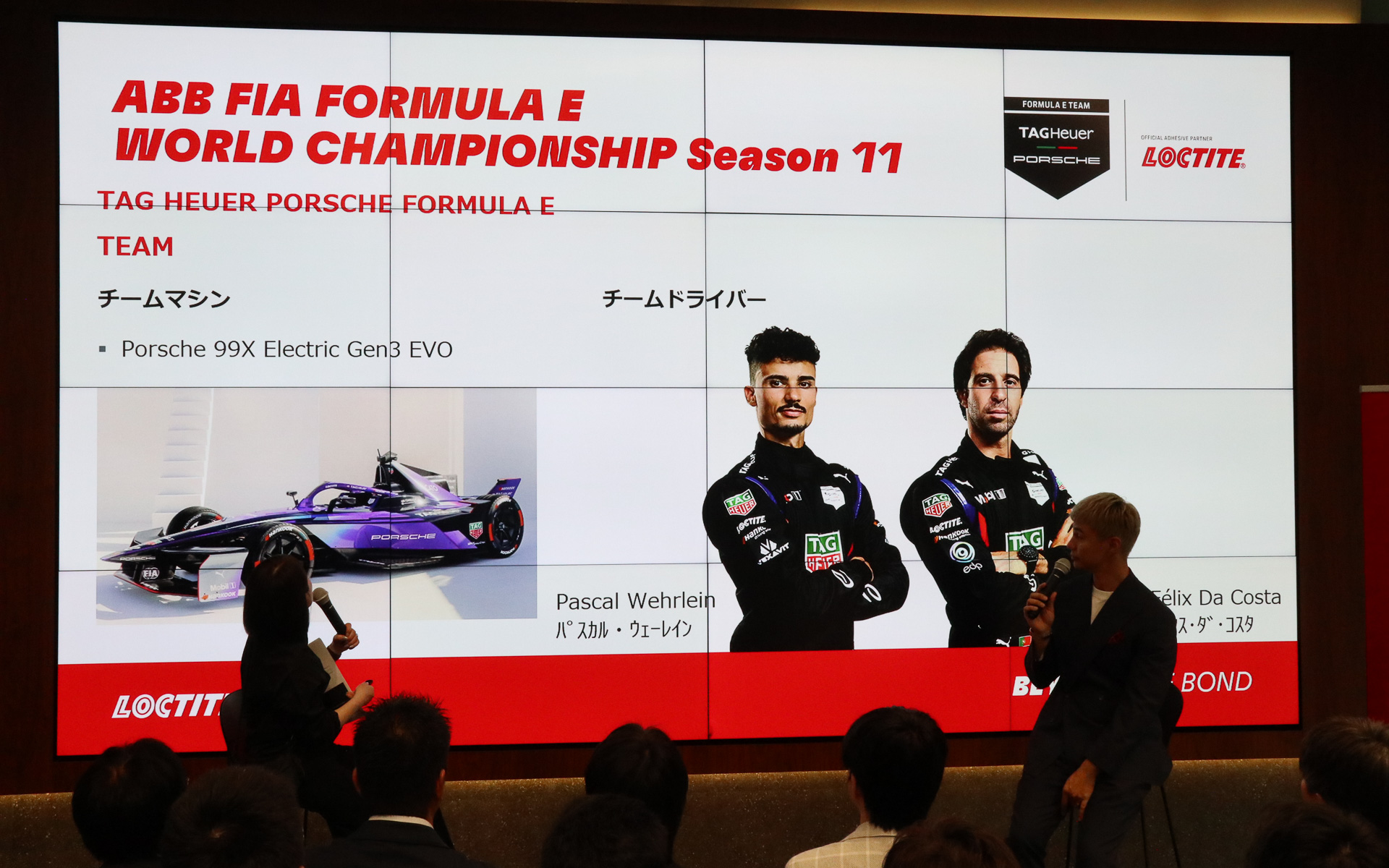 タグ・ホイヤー ポルシェ フォーミュラEチームの紹介