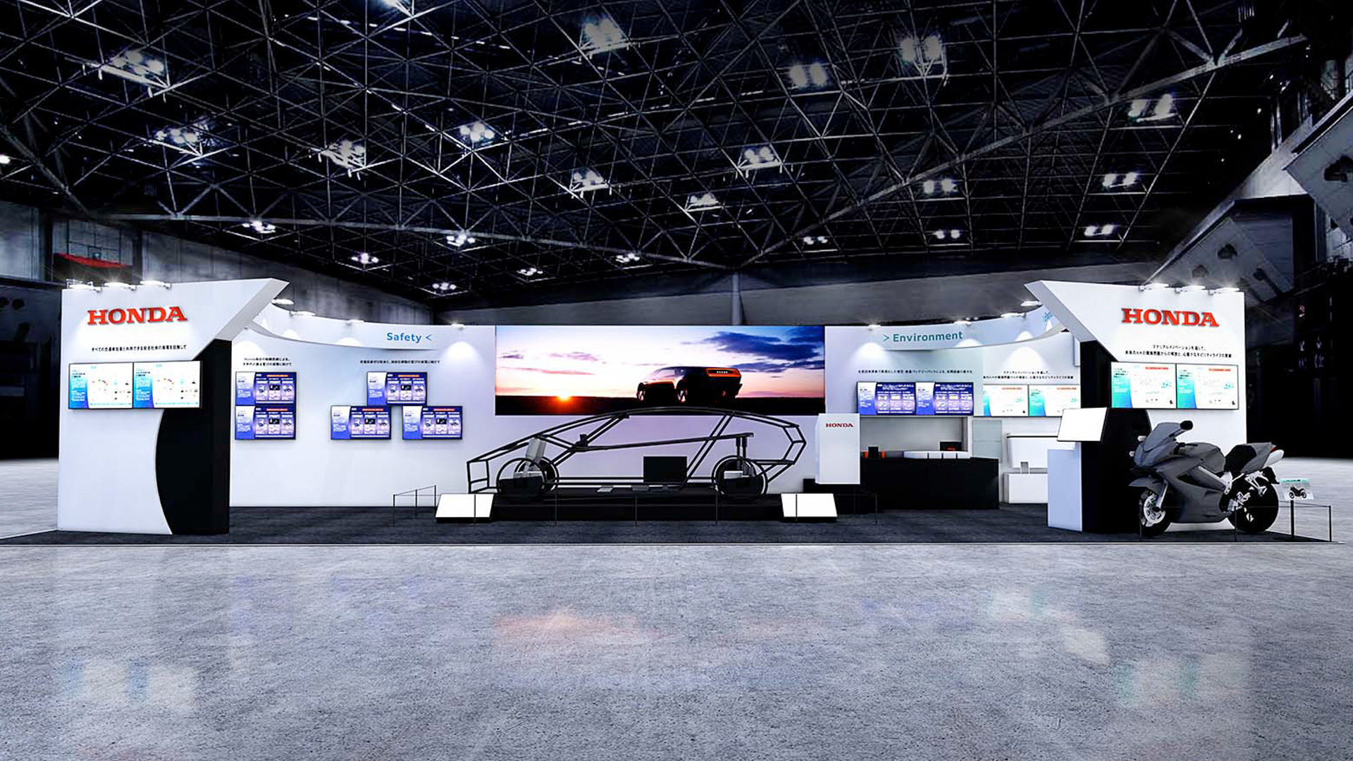 「人とくるまのテクノロジー展2025 YOKOHAMA」 Hondaブースイメージ