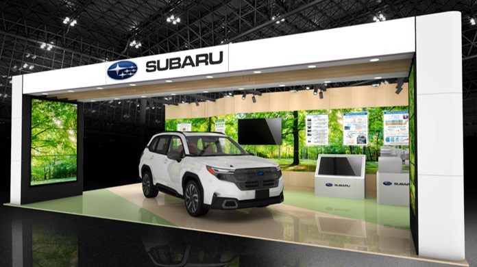 スバルの出展ブースイメージ