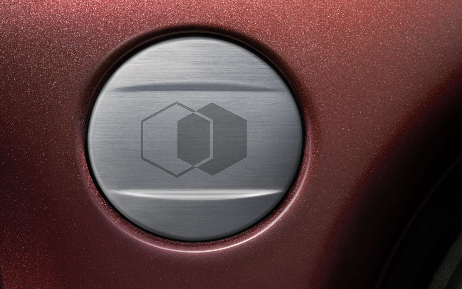 六角形を組み合わせた「GEMINI」専用グラフィックが各所にちりばめられている