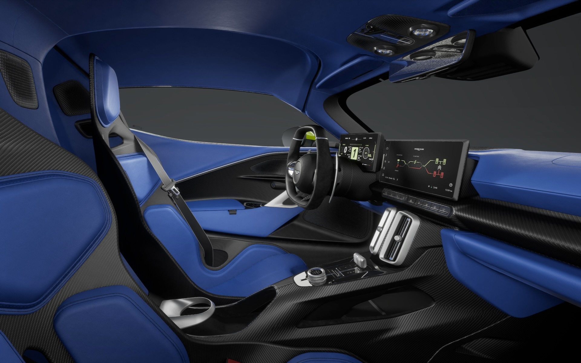 「Q by Aston Martin」で製作した「VALHALLA for Mr Akira」バージョンのインテリア