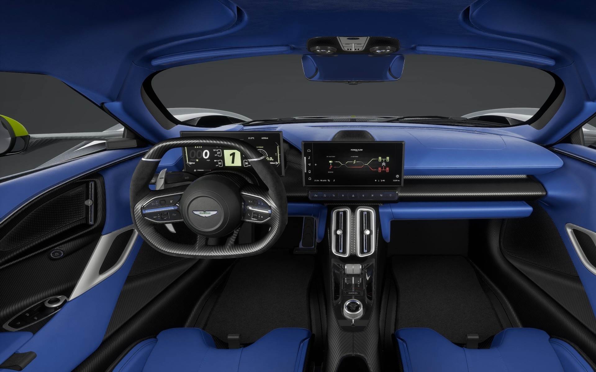 「Q by Aston Martin」で製作した「VALHALLA for Mr Akira」バージョンのインテリア