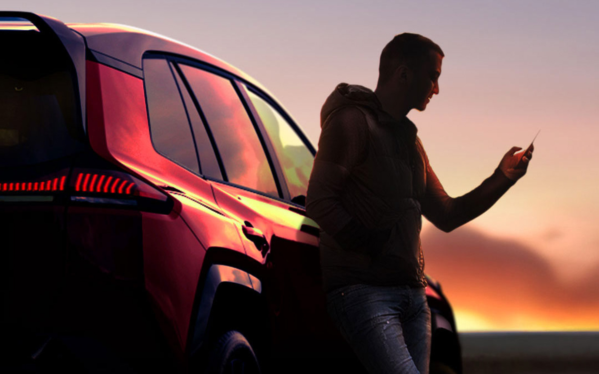 新型「RAV4」のティザー写真