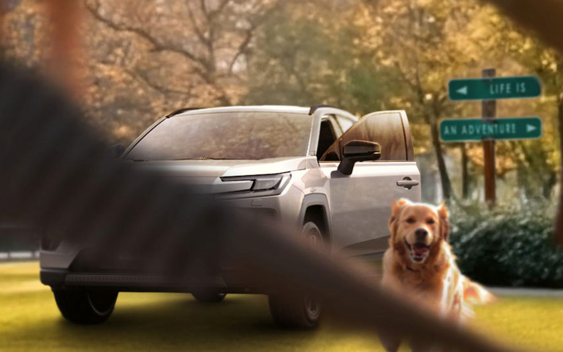 新型「RAV4」のティザー写真