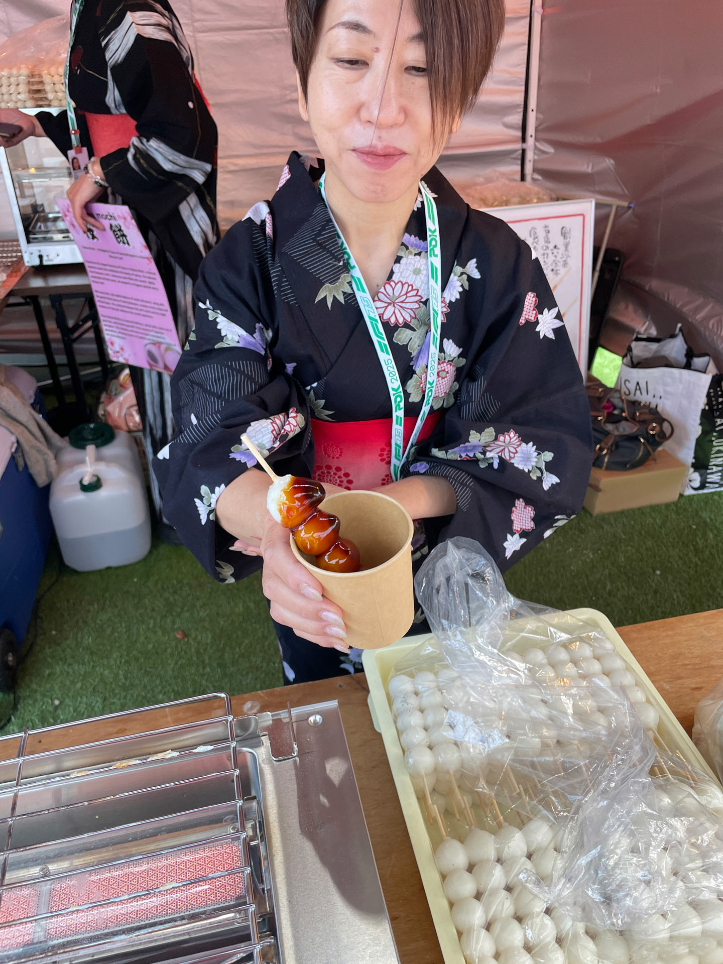 みたらし団子、五平餅など