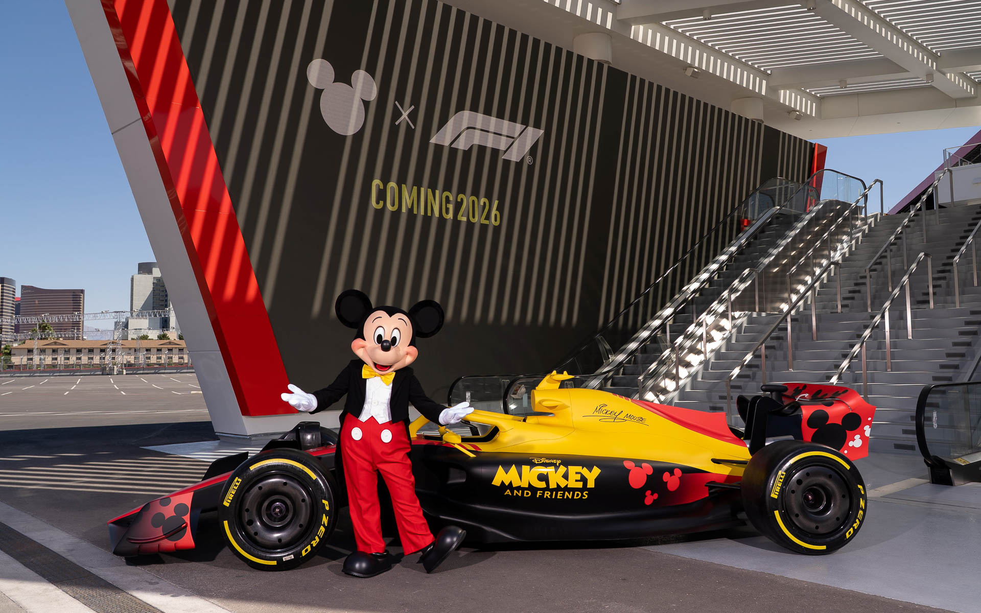 F1とディズニーが2026年からコラボレーション