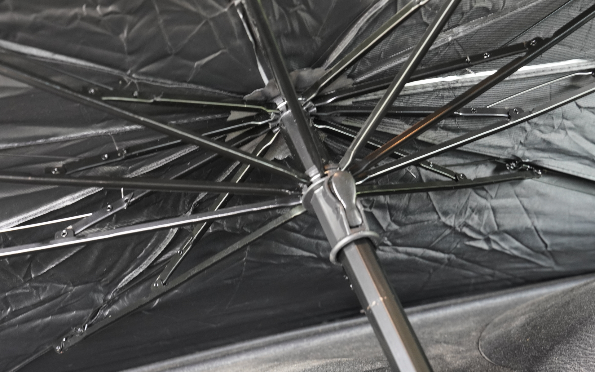 構造はまんま、傘