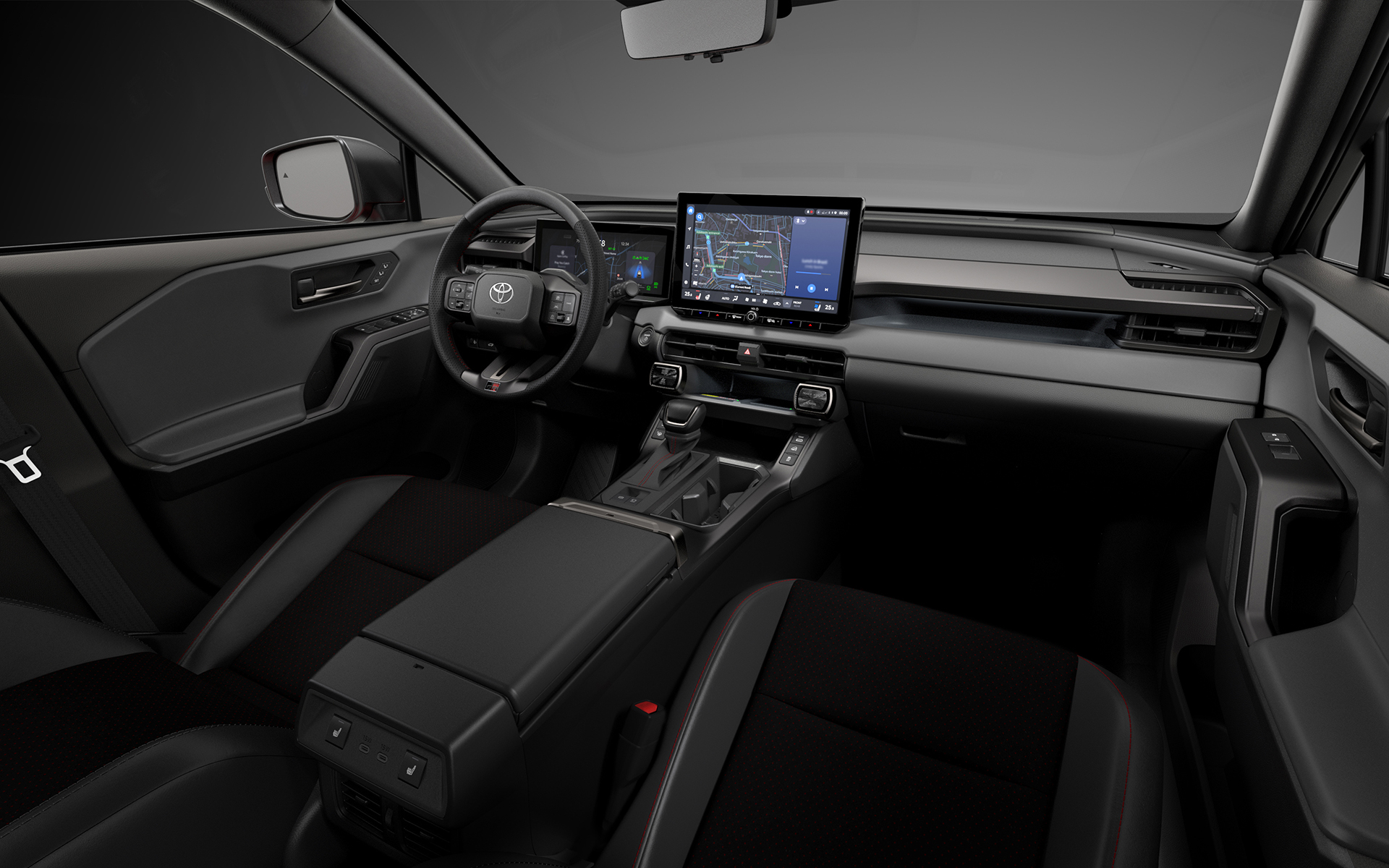 新型RAV4のインテリア