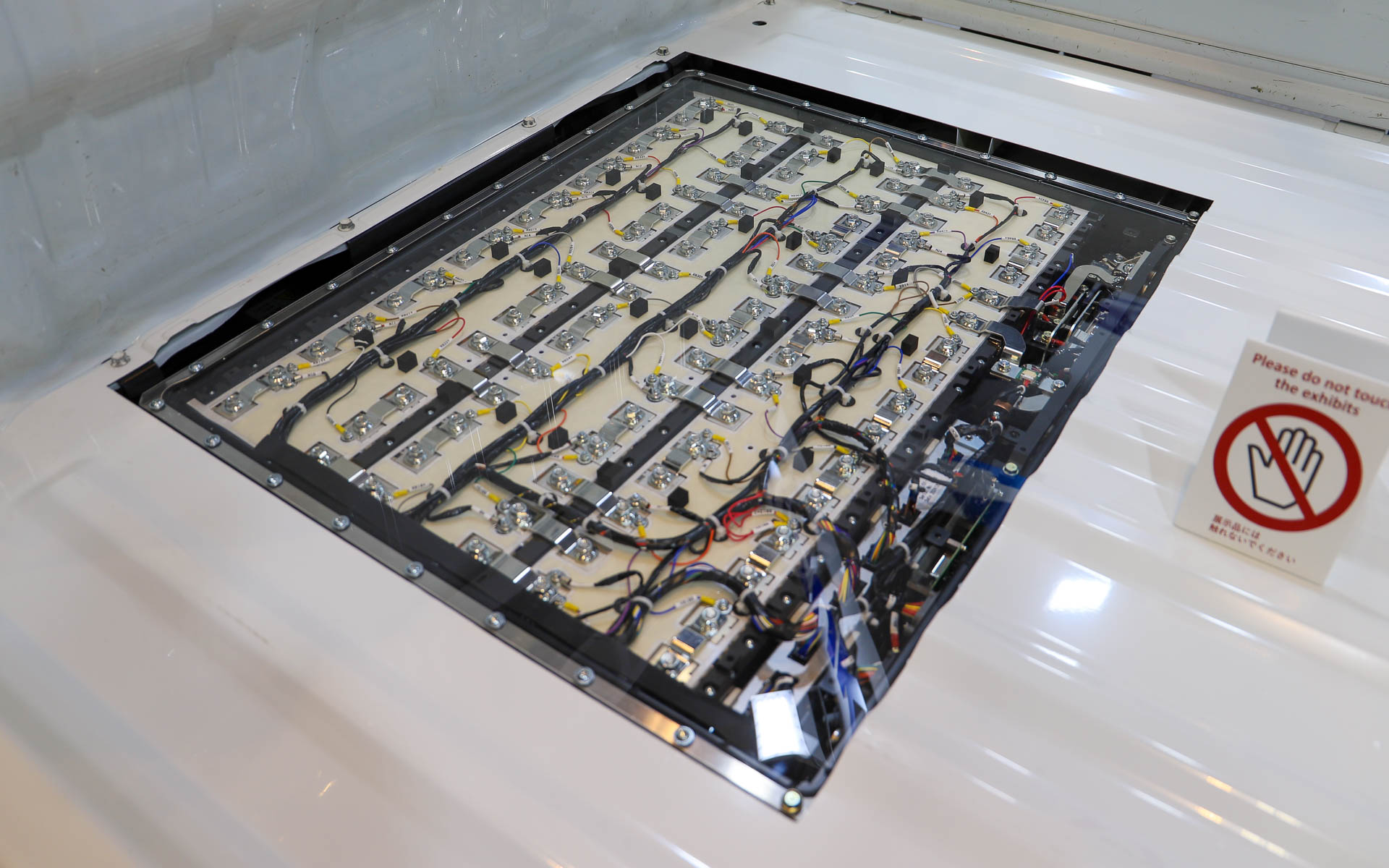 EVキャリイのバッテリ部分