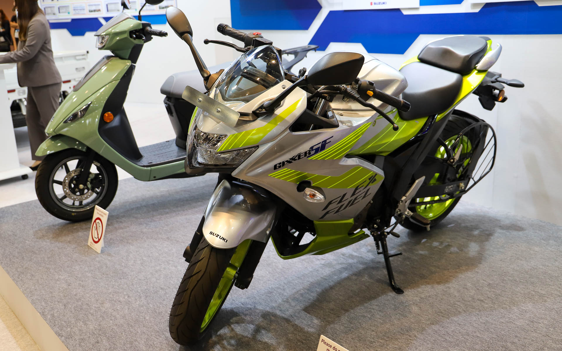 「ジクサー 250 SF FFV」はバイオエタノール85％までの混合燃料に対応