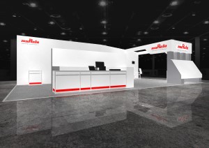 村田製作所の出展ブースは展示会場ホールBとCの間で小間番号は335