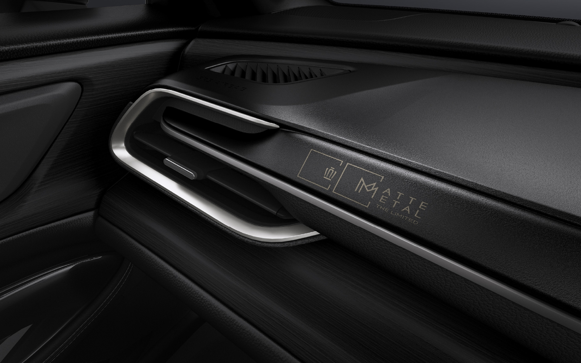 THE LIMITED-MATTE METAL専用レーザー加飾（インストルメントパネル）