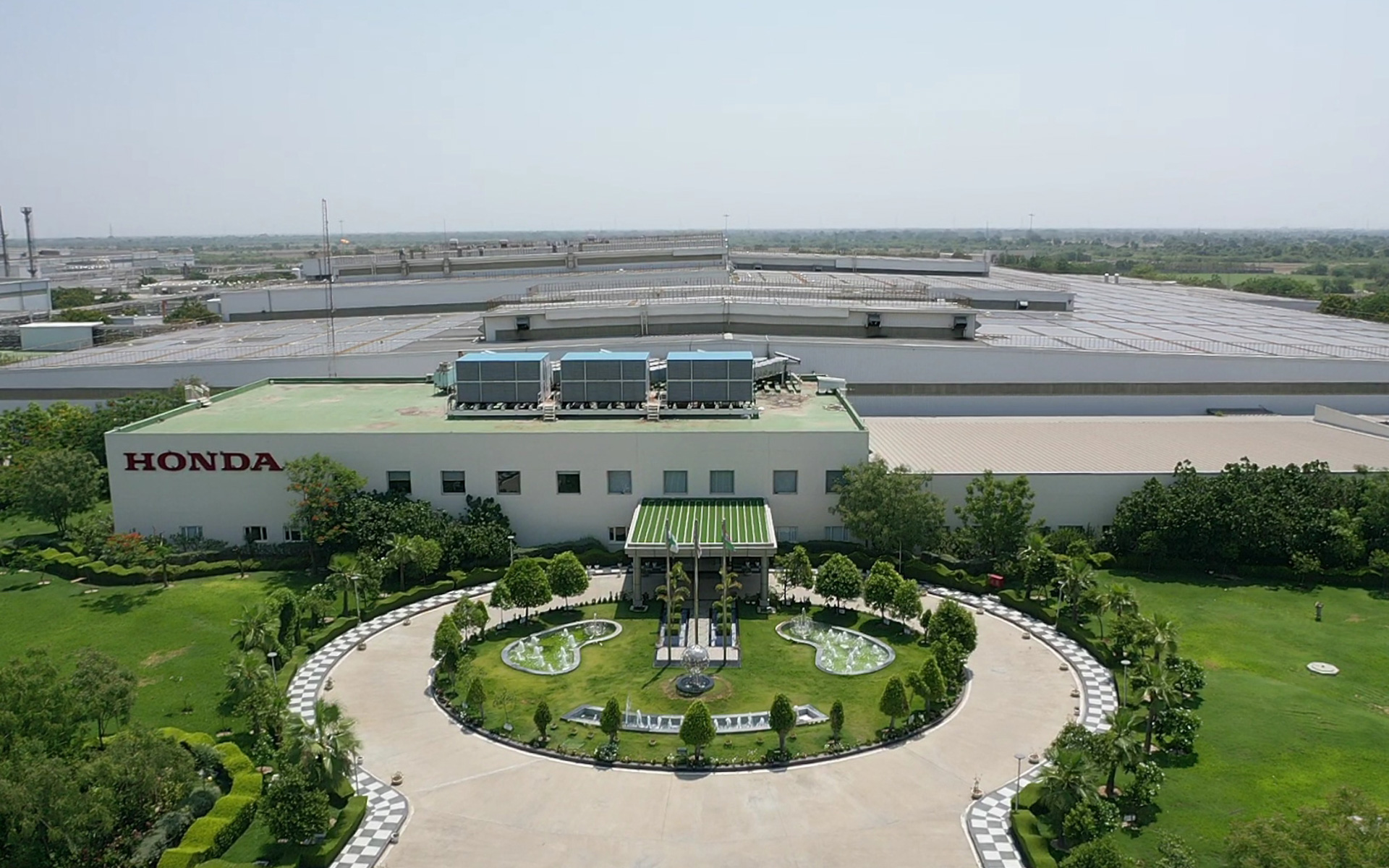 HMSI第四工場の外観