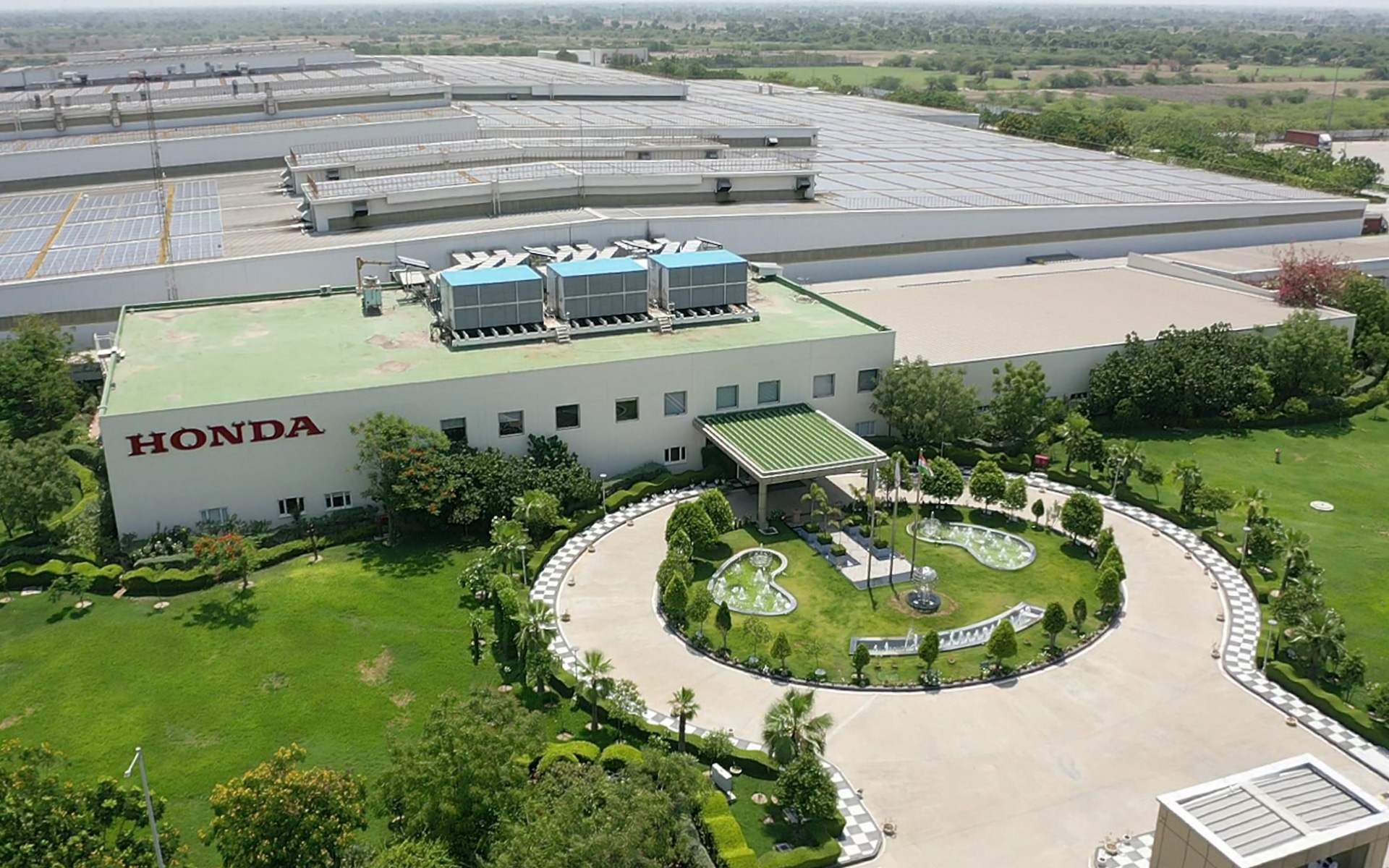 HMSI第四工場の外観