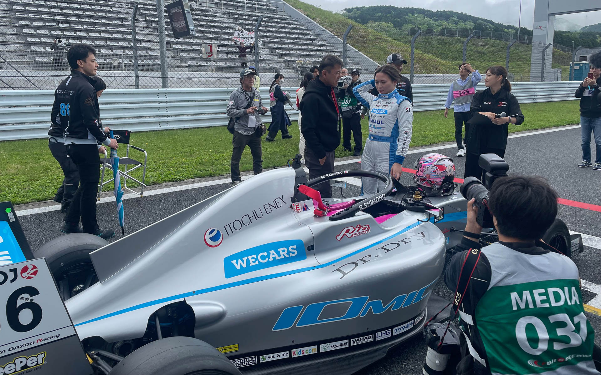 Rd.1を終始リードした下野璃央選手。圧勝でした