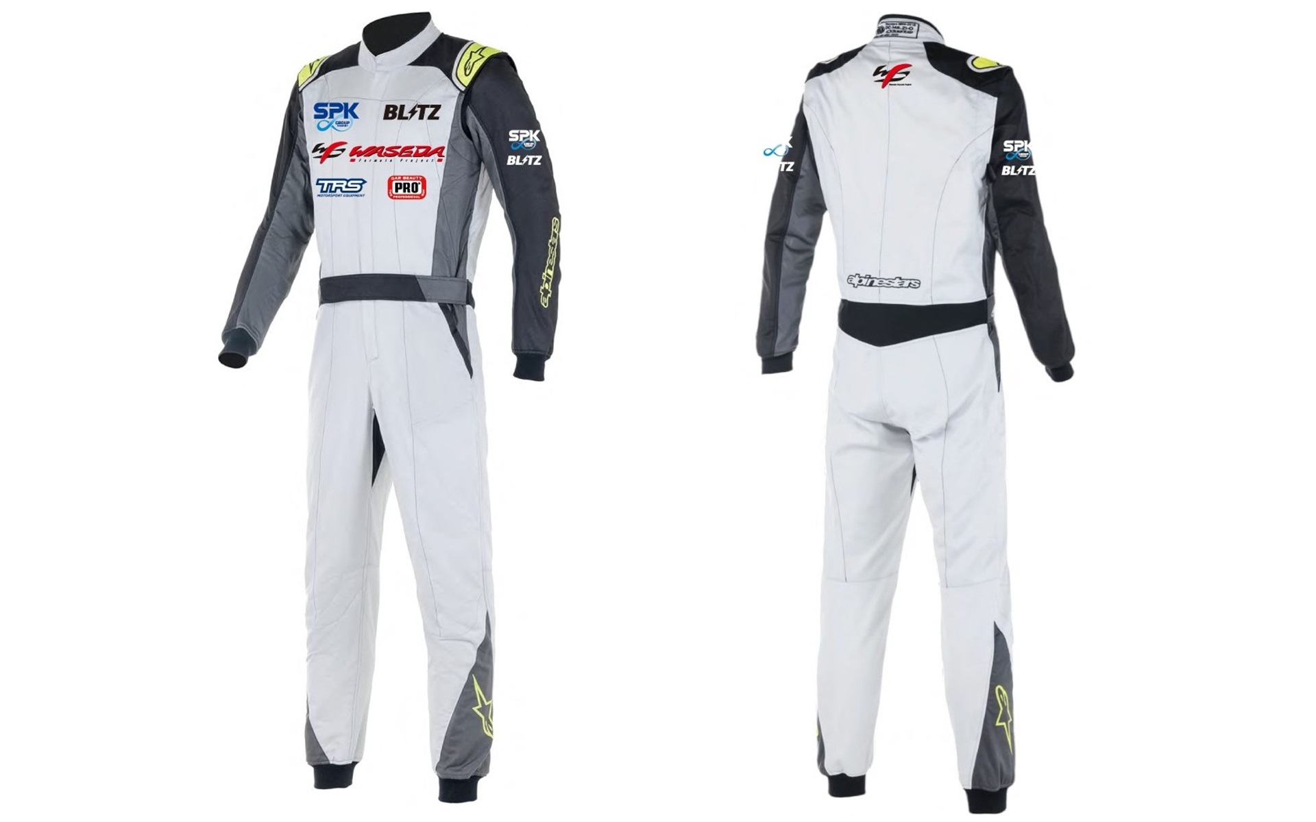 Waseda Formula Projec2025用のレーシングスーツはアルパインスターズがサポート