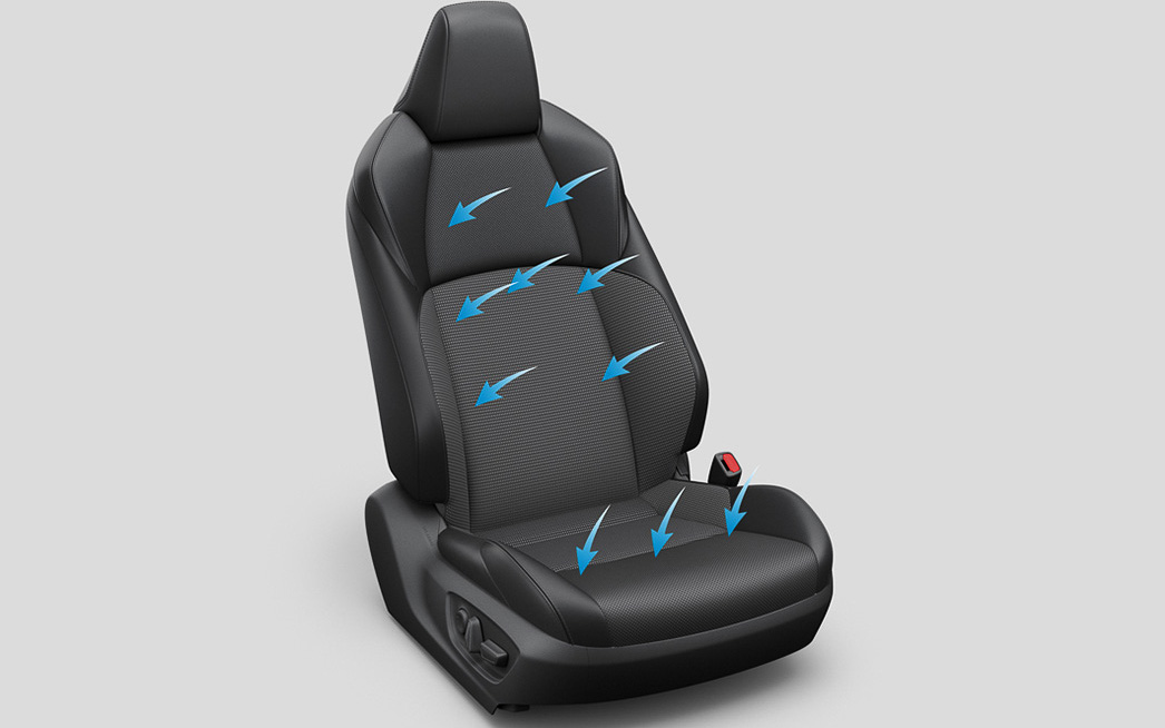 シートベンチレーション（運転席・助手席）