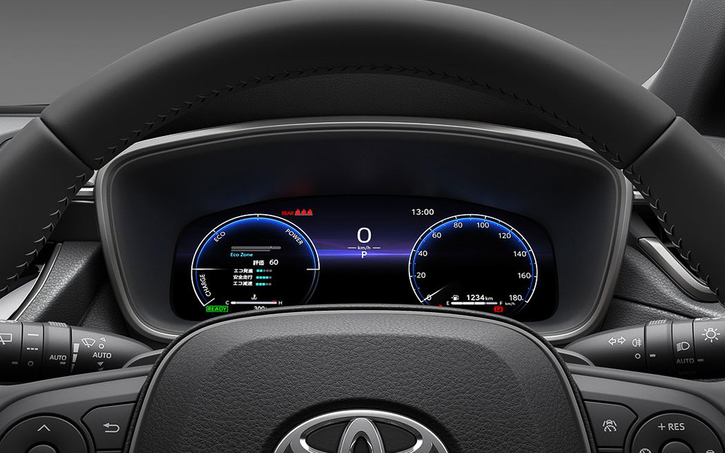 専用スモークシルバーメタリック加飾（メータークラスター）