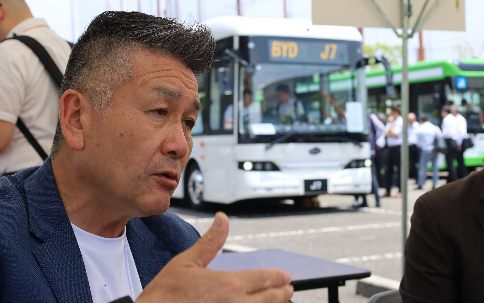 BYD Japan株式会社 執行役員 副社長の石井澄人氏