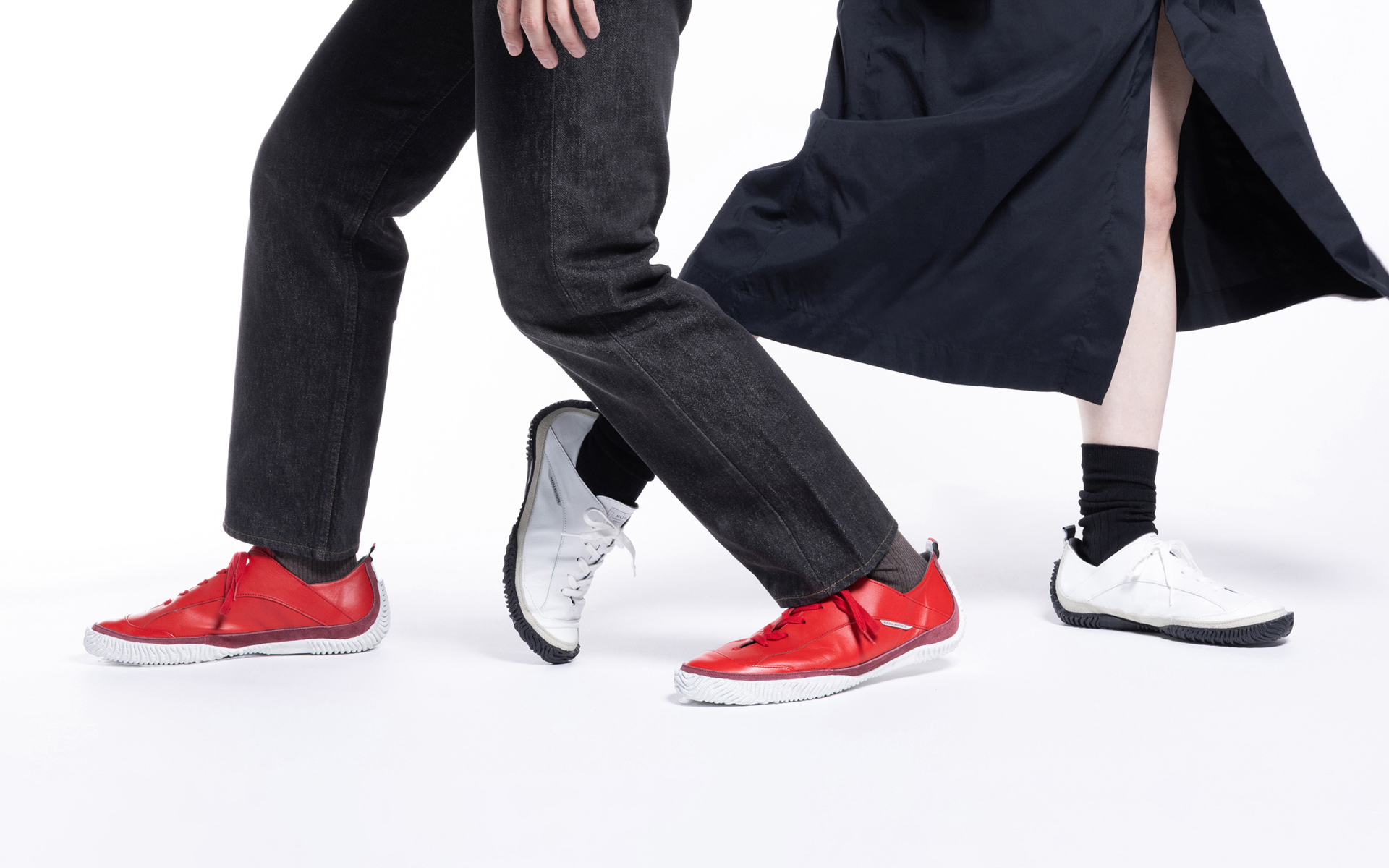 サイズ設定は22.5cm（XS）～28.5cm（XL）の7サイズ