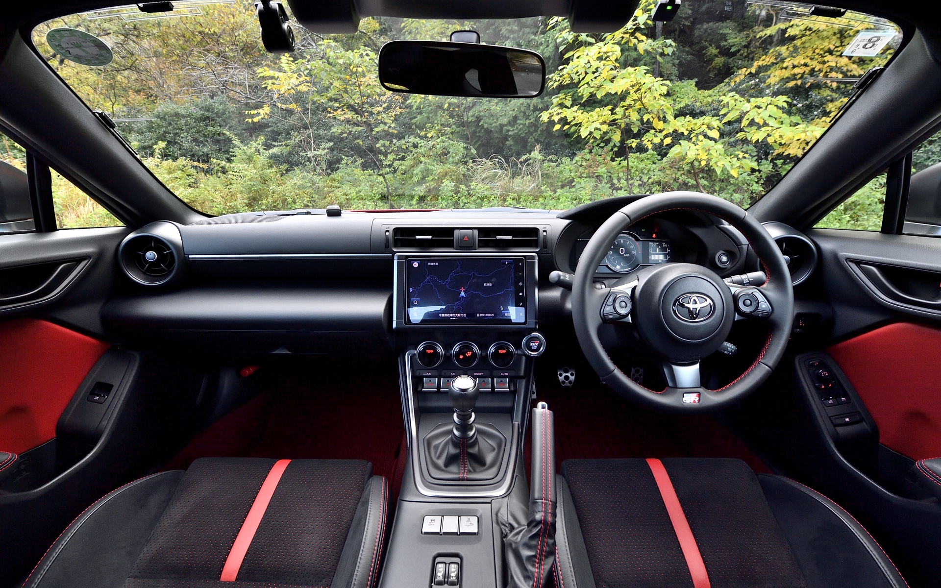 GR86アプライドDのインテリア