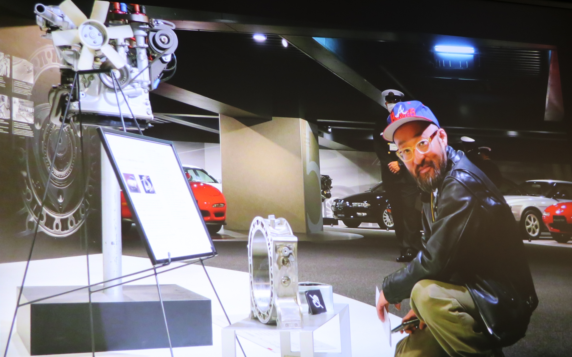 ローターハウジングとローターに興奮したという小畑氏