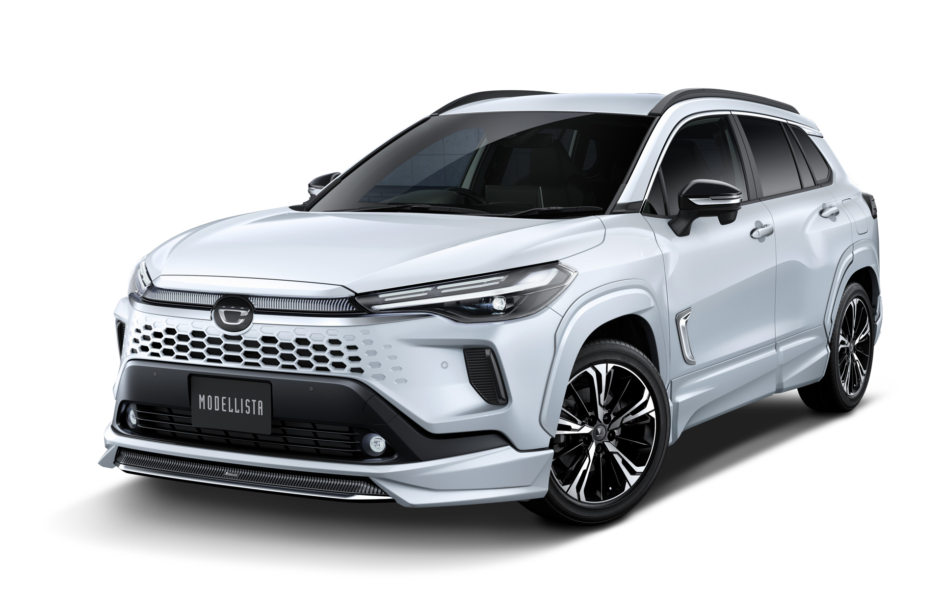 新型カローラクロス用のモデリスタ「カスタマイズパーツ」装着イメージ