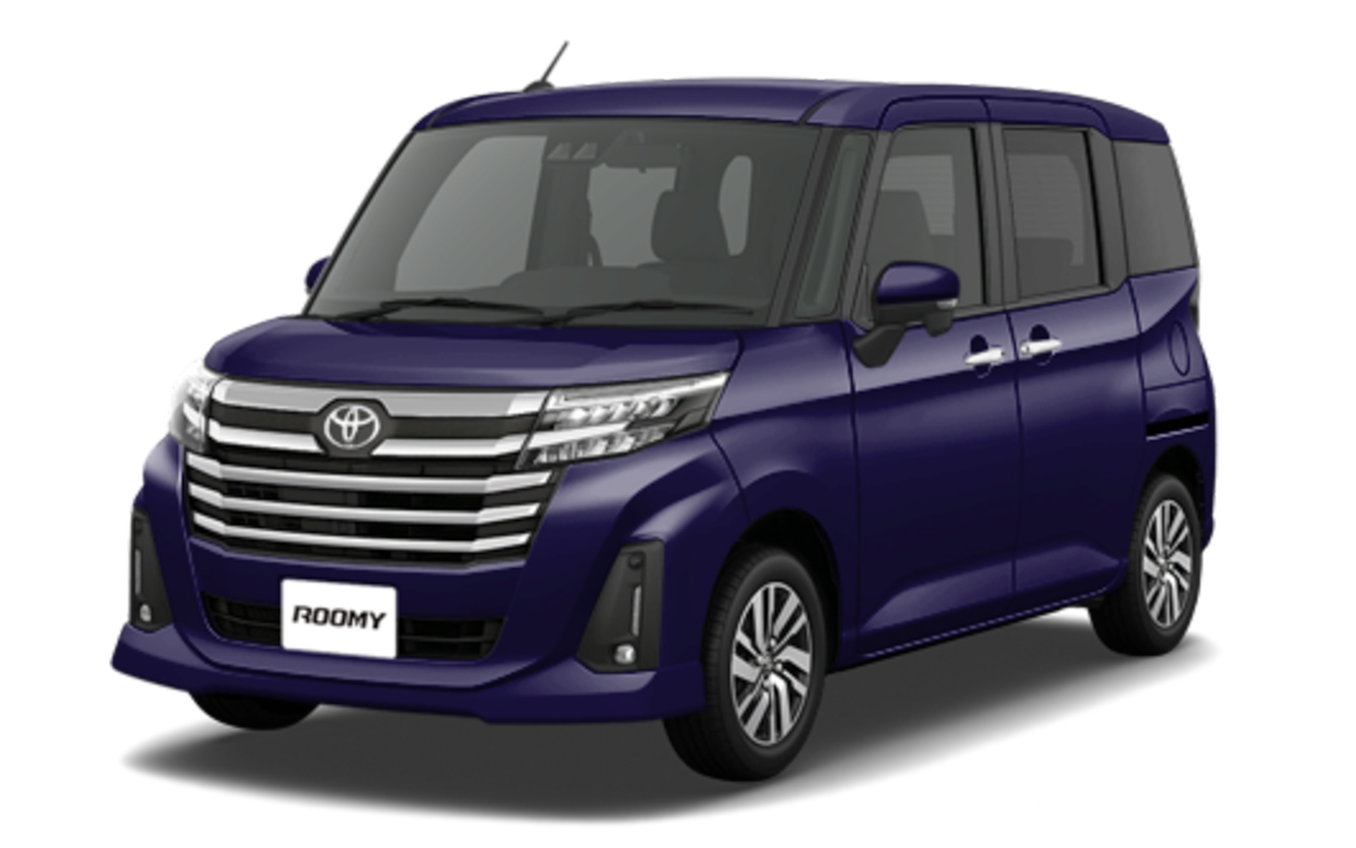 ROOMYの実車も展示