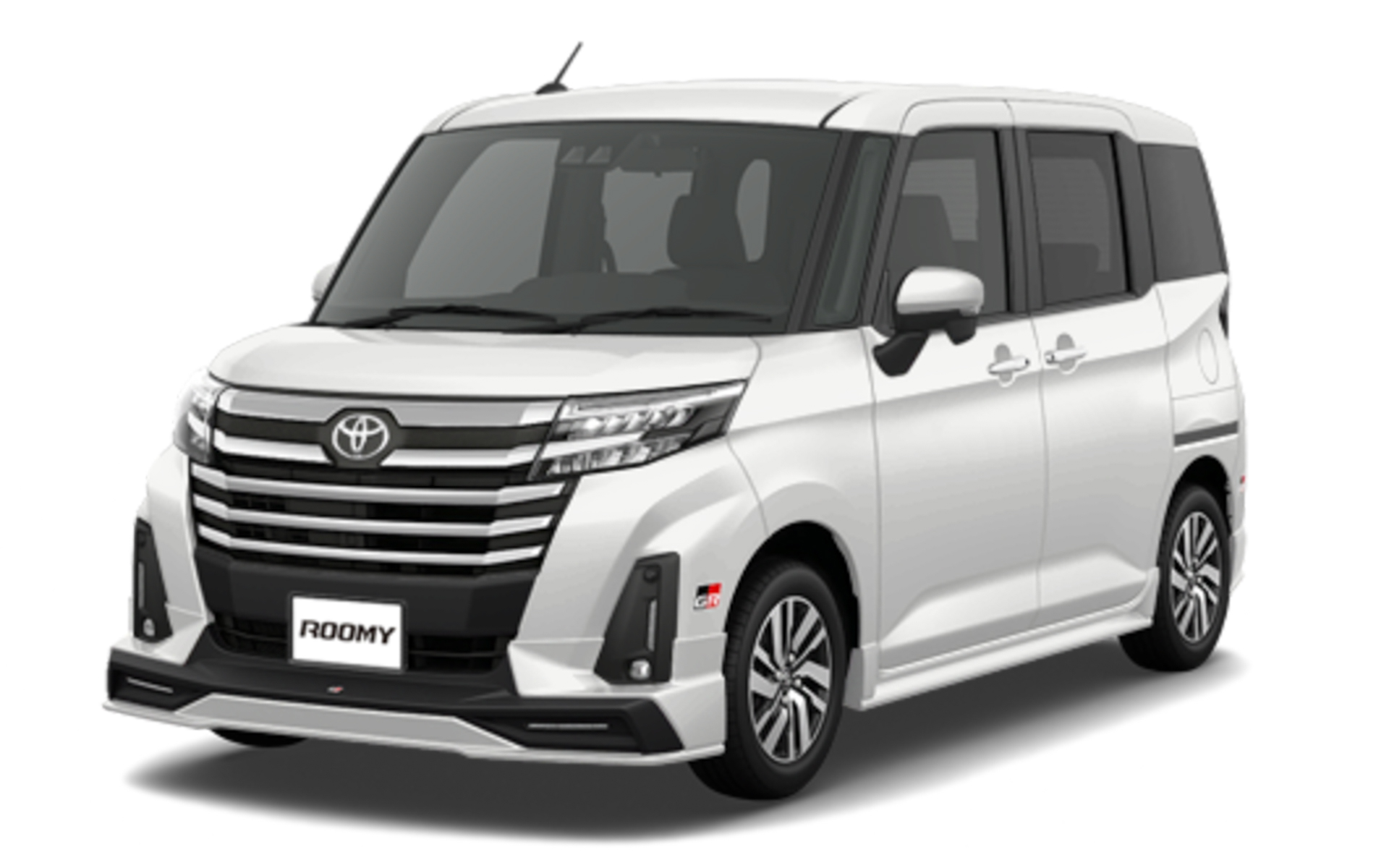 ROOMYの実車も展示