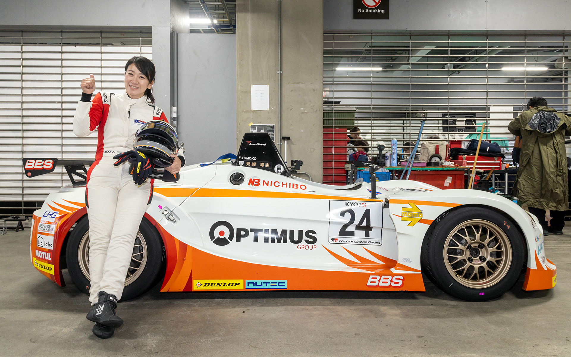 久しぶりに参戦マシンと再開