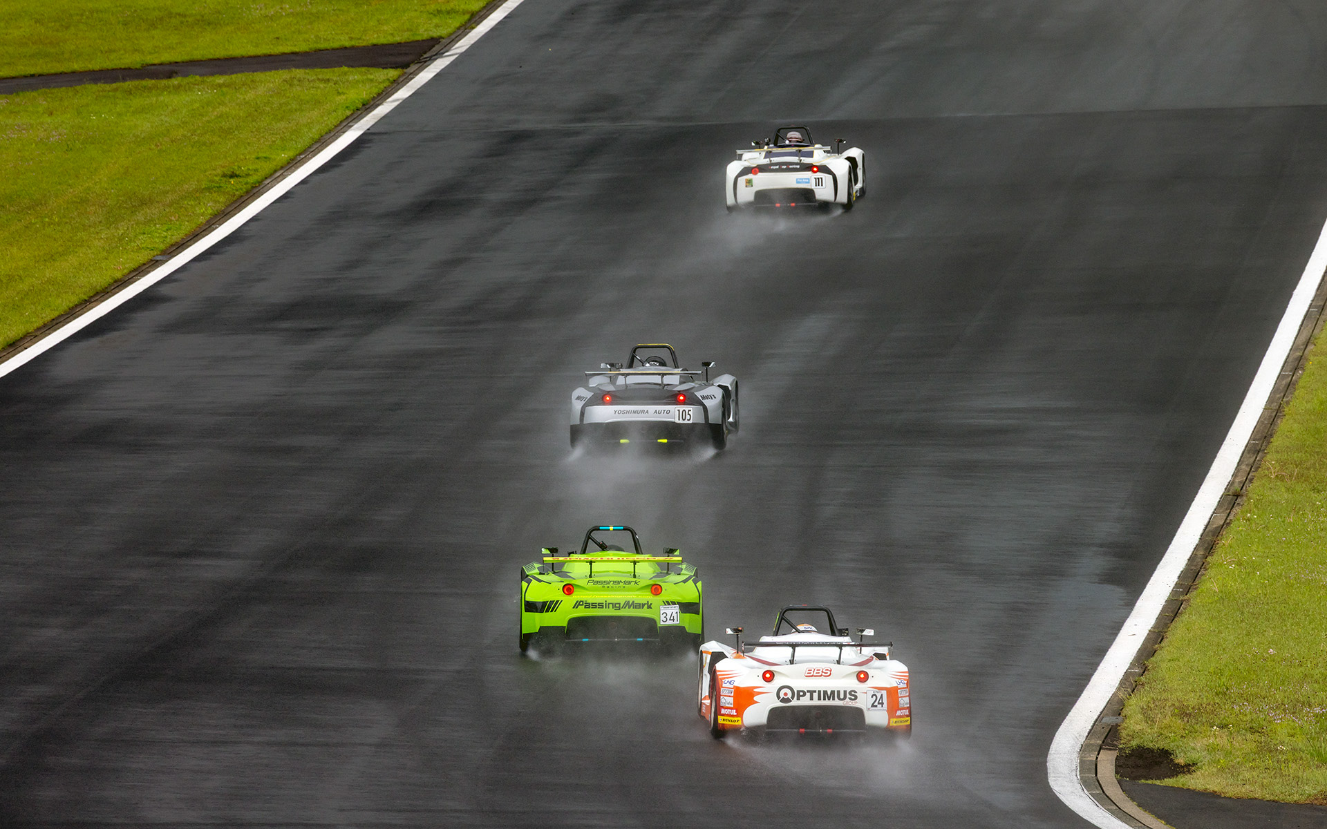 決勝レースの走り