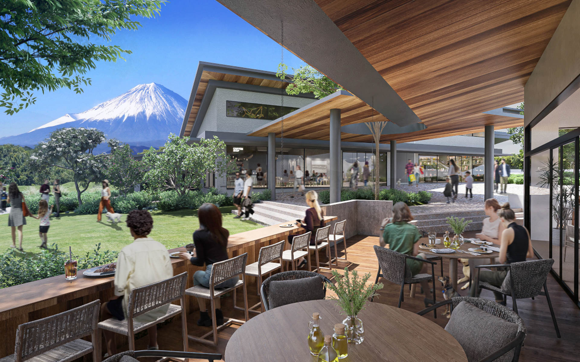 「（仮称）おおみかテラス」イメージ